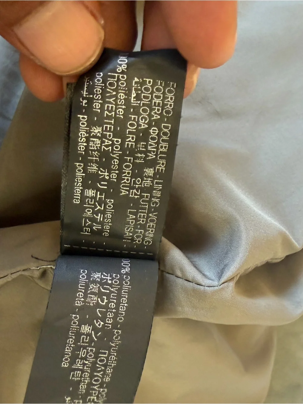 Zara Olive-Gray  Moto Jacket